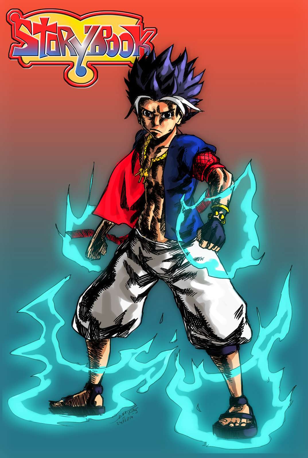 Artwork by Wally Nguyen,&nbsp;Storybook (c) Andrew Sterling 2014